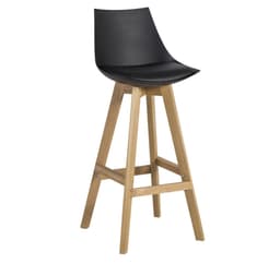 Barstol SONJA 41x41,5xH99cm, svart