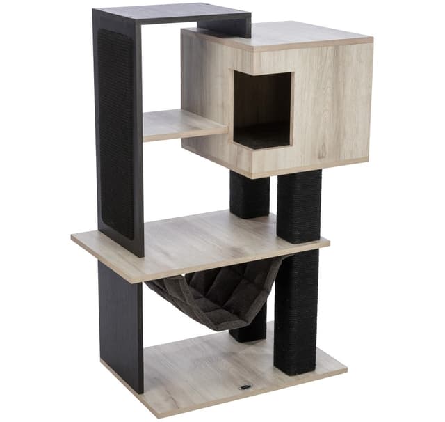 Citystyle kradsetræ, 98 cm, grå/sort,