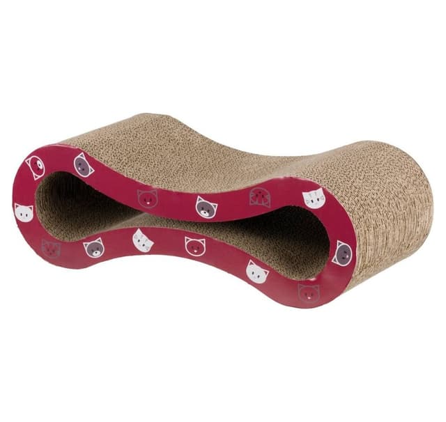 Skrapbräda Mimi skrapvåg 48x16x22cm röd