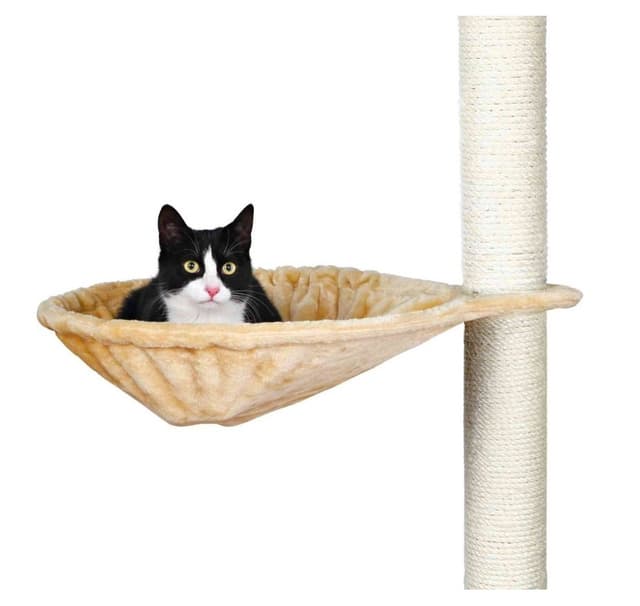 Nest XL för skrapstolpe, ø 45 cm, beige
