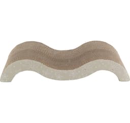 Joulun raapimisaalto, pahvi, kissanminttu, 50 × 9 × 23 cm, beige/kulta, Trixie