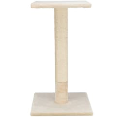 Baena skrapstolpe, 69 cm, beige