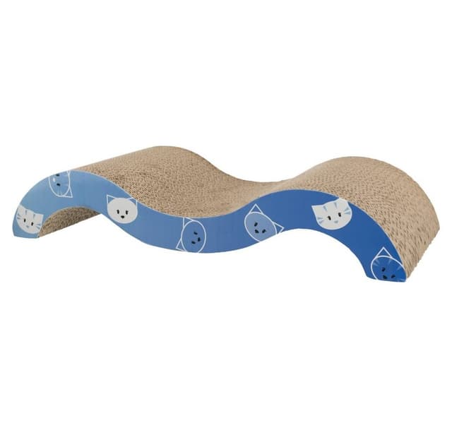 Skrapbräda Mimi scratching wave 50x9x23cm turkos