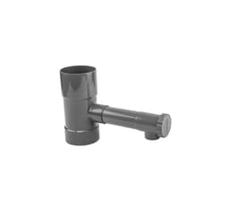 Regnvannsoppsamler / felle med ventil - 100mm