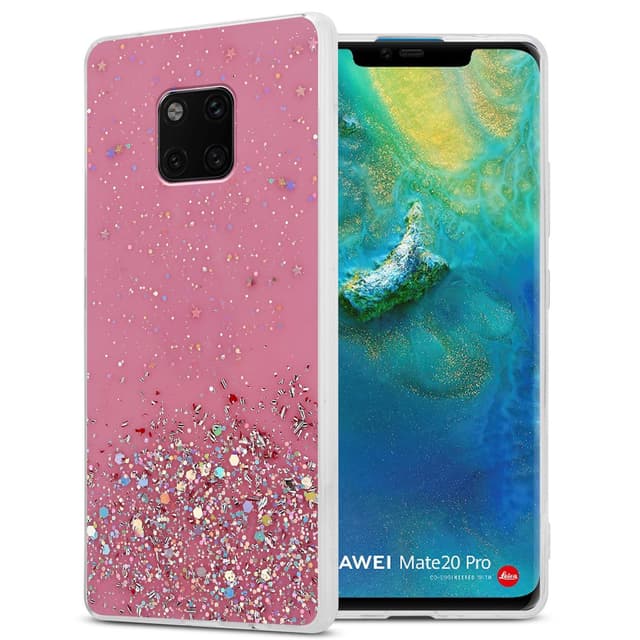 Huawei MATE 20 PRO Cover Etui Case (Lyserød)