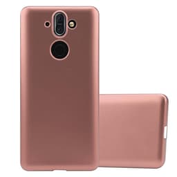 Nokia 8 Sirocco Suojakuori Kotelo (Vaaleanpunainen)