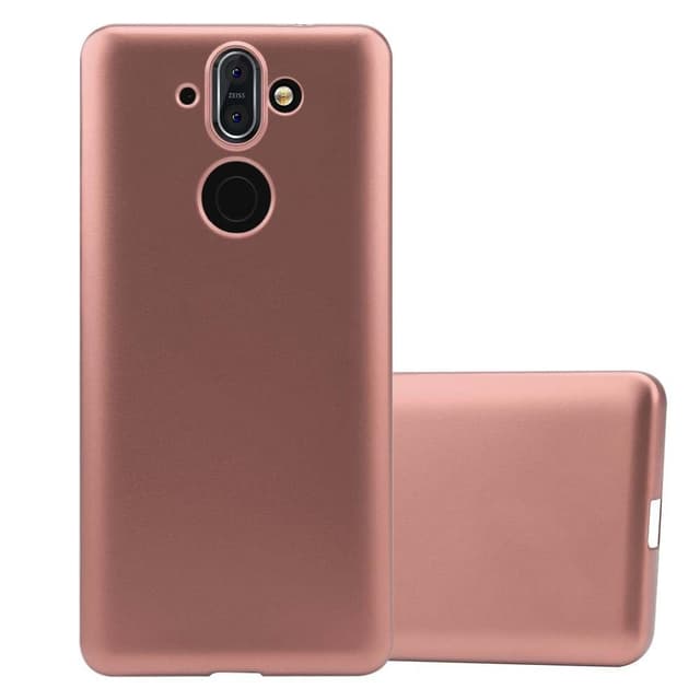 Nokia 8 Sirocco Suojakuori Kotelo (Vaaleanpunainen)