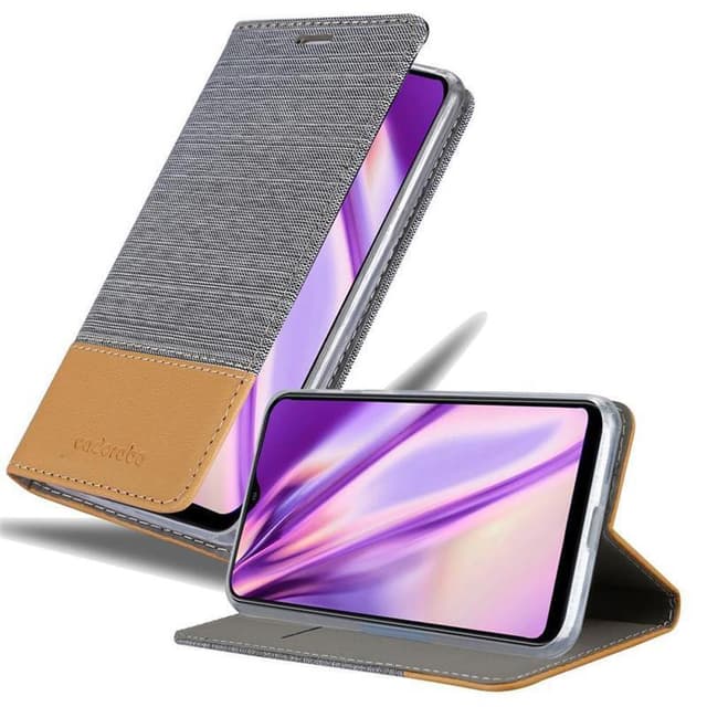 Samsung Galaxy A10 / M10 Pungetui Cover Case (Grå)