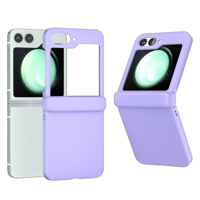 SKALO Samsung Z Flip6 Ultratynd Skin-touch Fold Cover - Lilla