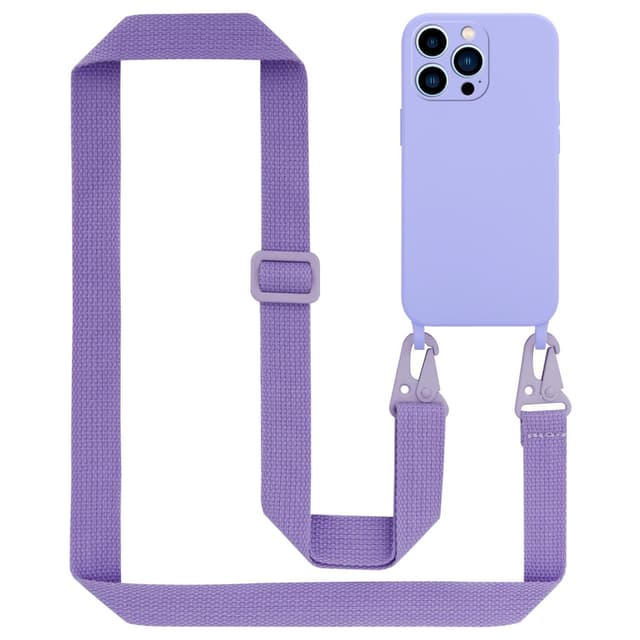 iPhone 13 PRO MAX Skal Fodral Kedja (Lila)