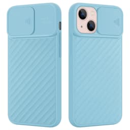 iPhone 13 silikondeksel case (turkis)