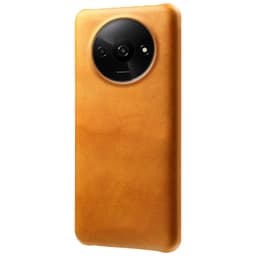 SKALO Xiaomi Redmi A3 PU-nahkainen Suojakuori - Vaaleanruskea