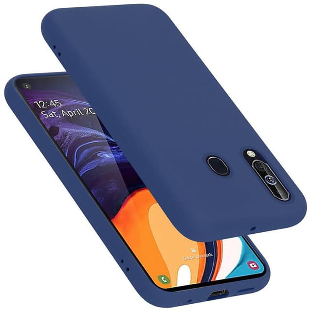 Samsung Galaxy A60 / M40 Skal Fodral Case (Blå)