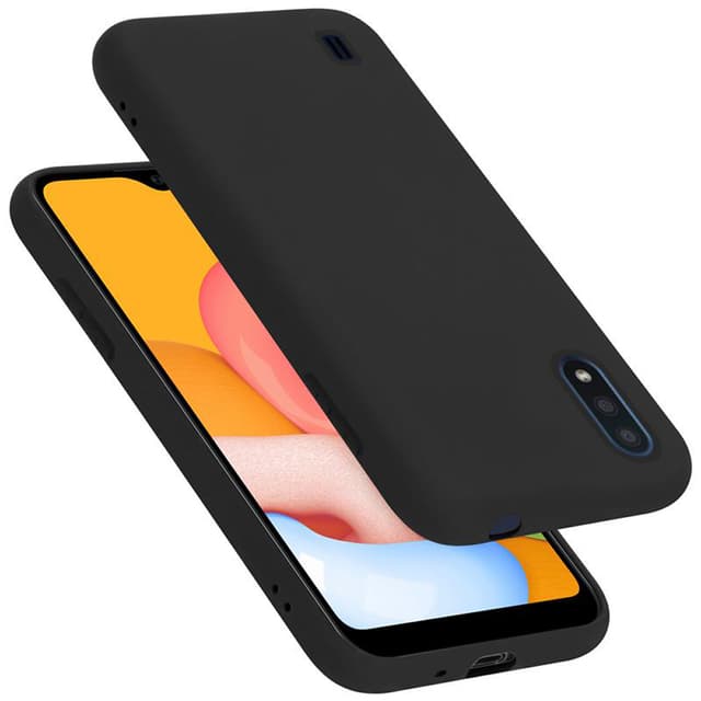 Samsung Galaxy A01 Cover Etui Case (Sort)