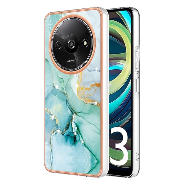 SKALO Xiaomi Redmi A3 Marmor TPU-skal - Motiv 4