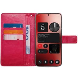 Lommebokdeksel 3-kort Nothing Phone 2a Plus - Rosa