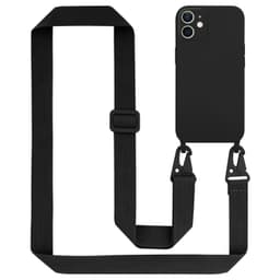 Suojakuori iPhone 12 MINI Kotelo (Musta)