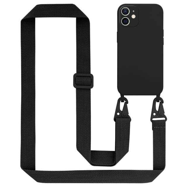 Suojakuori iPhone 12 MINI Kotelo (Musta)