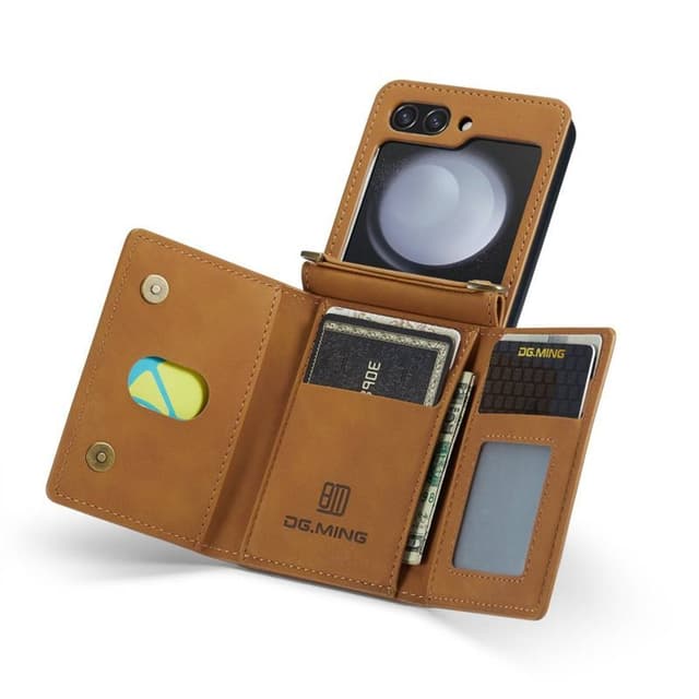 DG-Ming M2 cover Samsung Galaxy Z Flip 6 - Brun