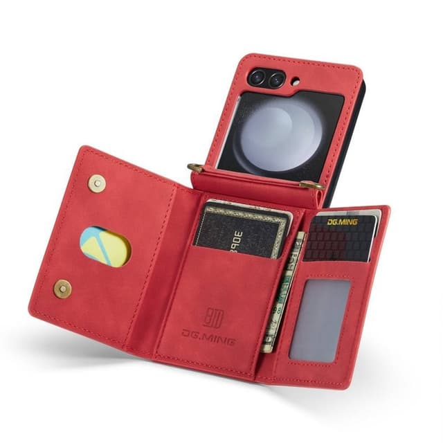 DG-Ming M2 kuori Samsung Galaxy Z Flip 6 - Punainen