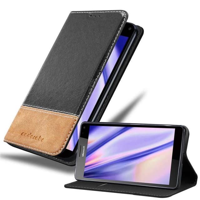 Nokia Lumia 950 XL Suojakuori Case (Musta)