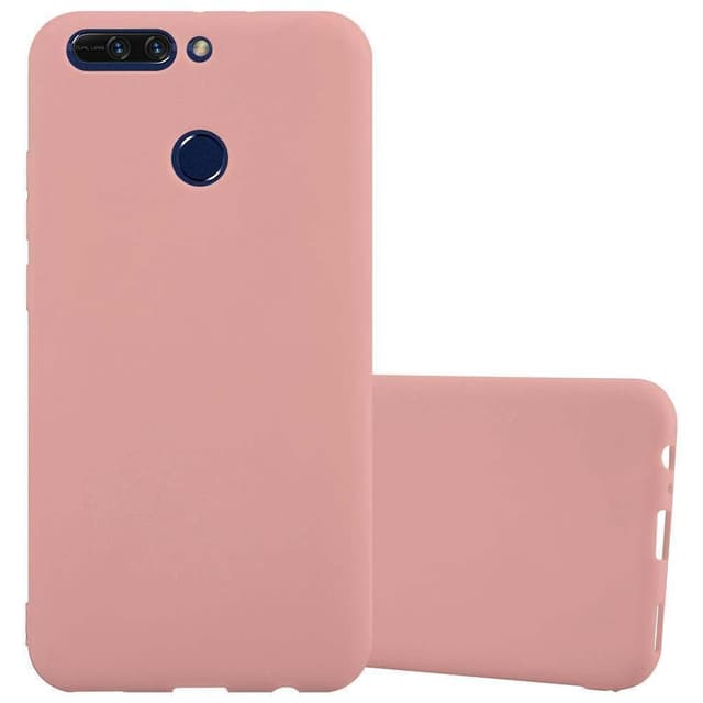 Cover Honor 8 PRO Etui Case (Lyserød)