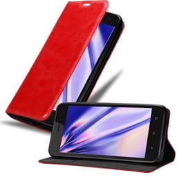 WIKO SUNNY 3 Skal Fodral Case (Röd)