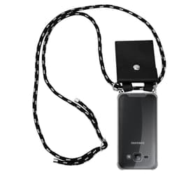 Samsung Galaxy J1 2015 Deksel med Halskjede (svart)