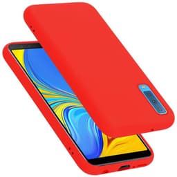 Samsung Galaxy A7 2018 Cover Etui Case (Rød)