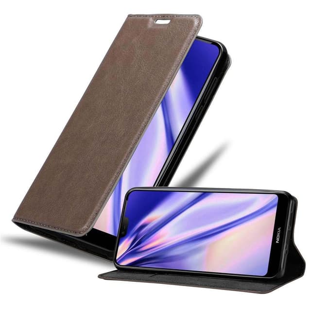Cover Nokia 7.1 Etui Case (Brun)
