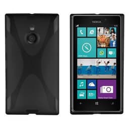 Nokia Lumia 925 Etui Case Cover (Sort)