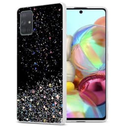 Samsung Galaxy A71 5G Skal Fodral Case (Svart)