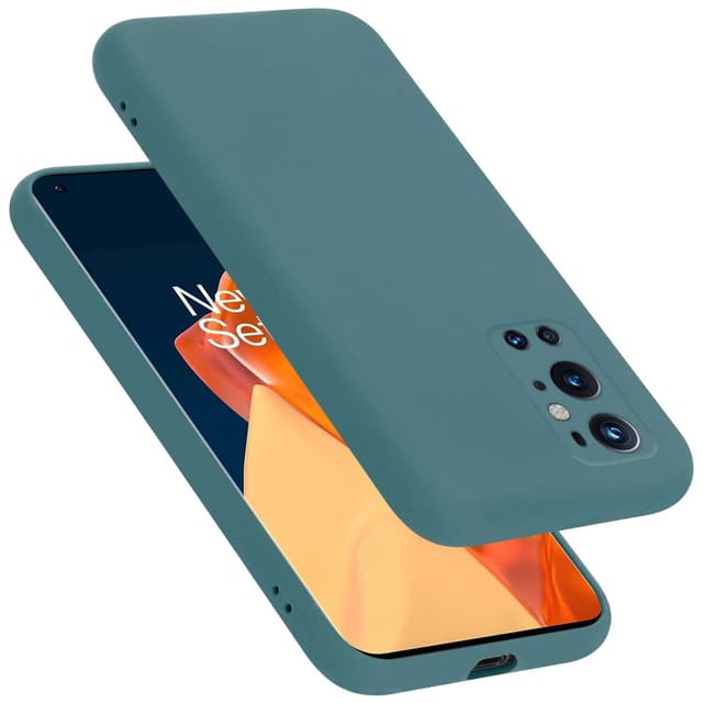 OnePlus 9 PRO Skal Fodral Case (Grön)