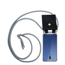 Huawei MATE 10 LITE Deksel med Halskjede (grå)