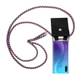 Skal Huawei P30 LITE Fodral Kedja (Röd)