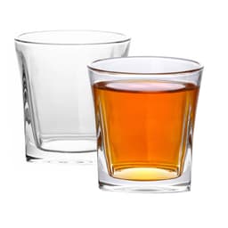 2x Whiskyglass Gammeldags Whisky Krystallglass