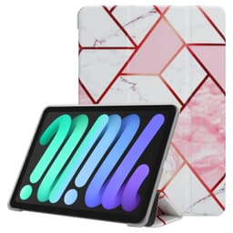 iPad MINI 6 (8.3 Tull) Plånboksfodral Skal (Vit)