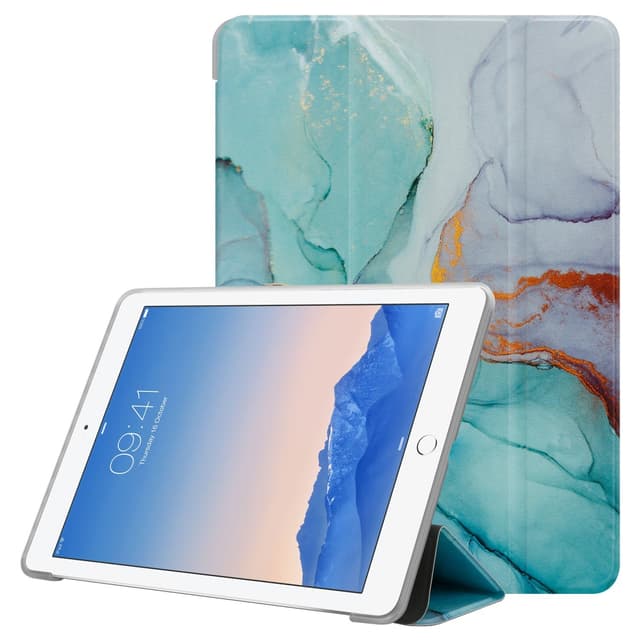 iPad 2 / 3 / 4 Plånboksfodral Skal (Grön)