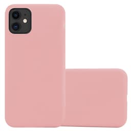 Deksel iPhone 11 Silikon cover (rosa)