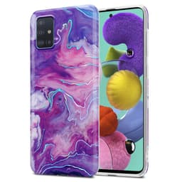 Samsung Galaxy A51 4G / M40s Plånboksfodral Skal (Lila)