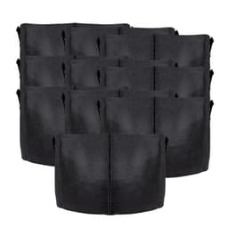 10x Planteringssäck Planteringskärl (75 l - 55 x 30 cm)