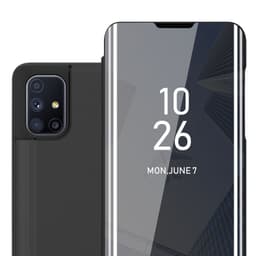 Suojakuori Samsung Galaxy M51 Lompakkokotelo (Musta)