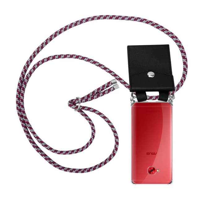 Skal Asus ZenFone 4 Selfie PRO Fodral Kedja (Röd)