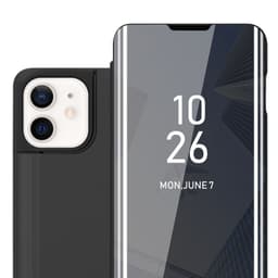 Suojakuori iPhone 12 MINI Lompakkokotelo (Musta)