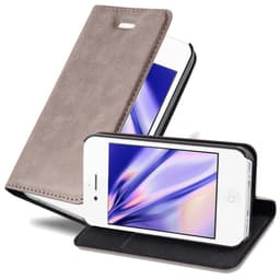 Cover iPhone 4 / 4S Etui Case (Brun)