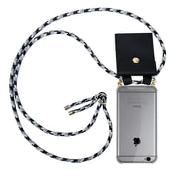 iPhone 6 / 6S Deksel med Halskjede (grå)
