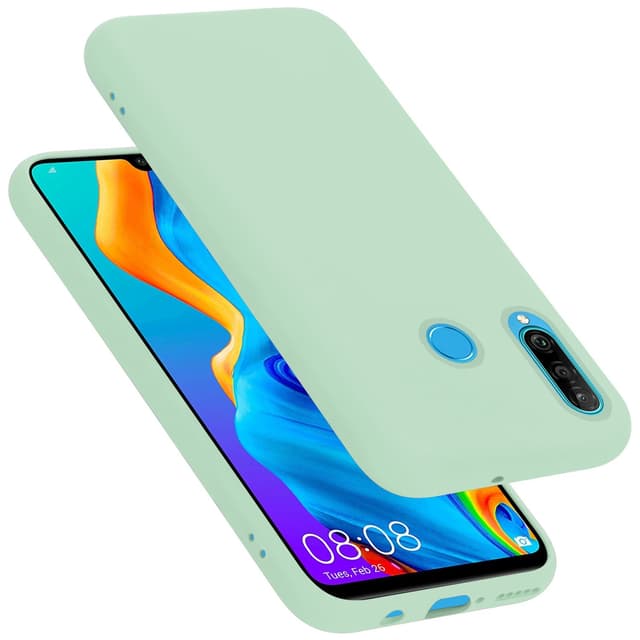 Huawei P30 LITE Skal Fodral Case (Grön)