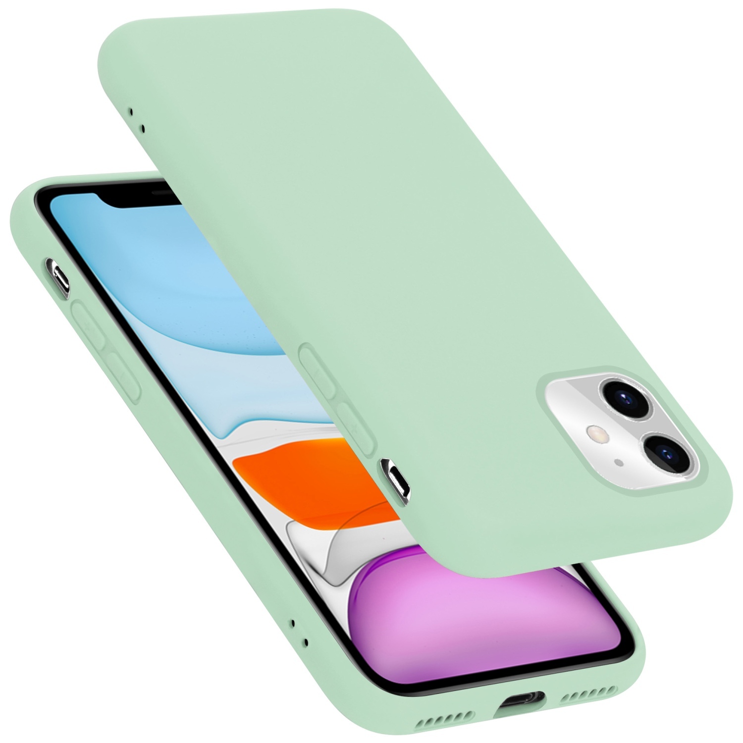 iPhone 11 Cover Etui Case (Grøn)