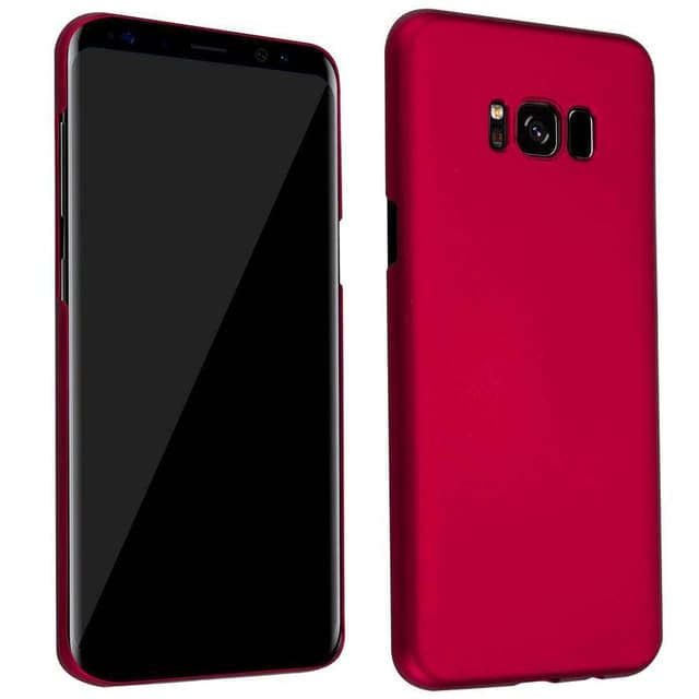 Samsung Galaxy S8 Skal Fodral Case (Röd)