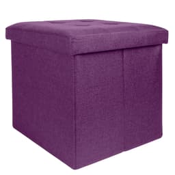 Sammenleggbar Krakk 38x38x38 cm Fotstøtte (lilla)